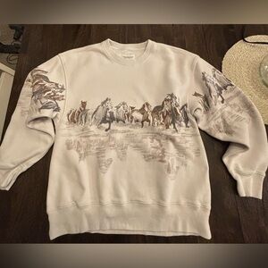 A&F Sunday Crew Wild Horses